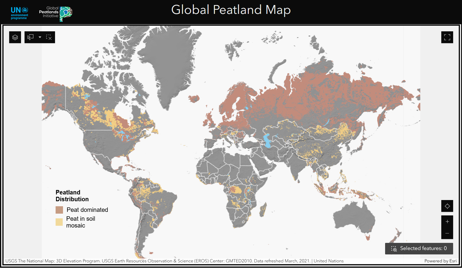 NEW Online Global Peatland Map & Asian Peatlands Story Map: Presenting ...