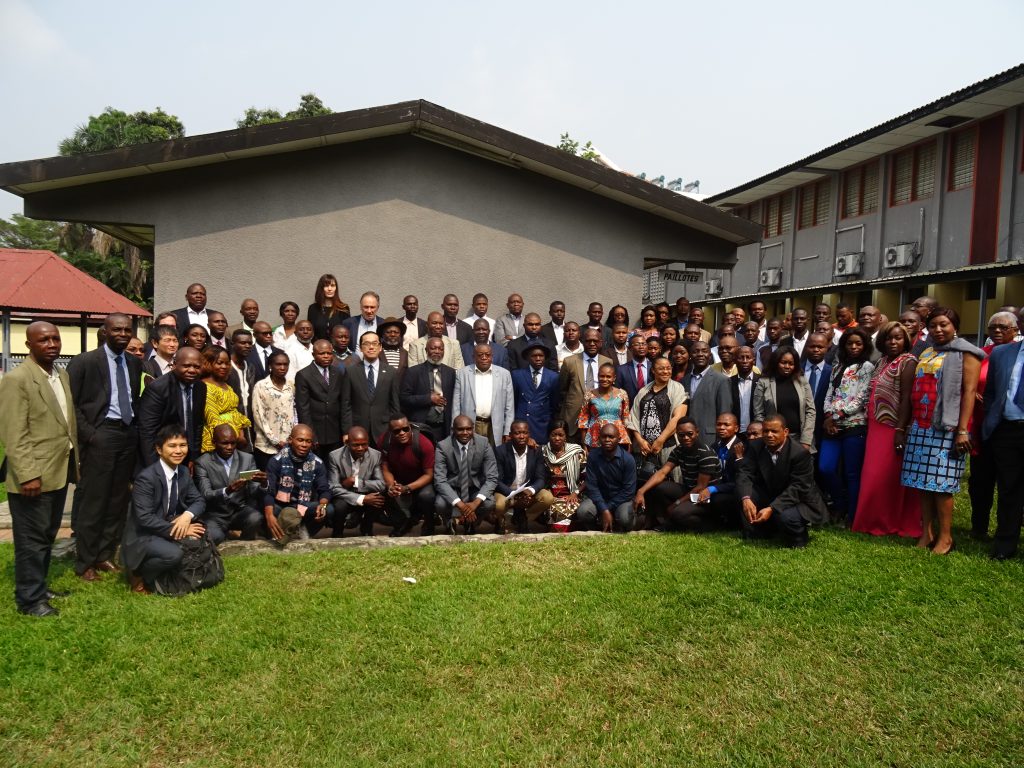 Participants to the first ever capacity-building and outreach workshop on peatlands in the DRC