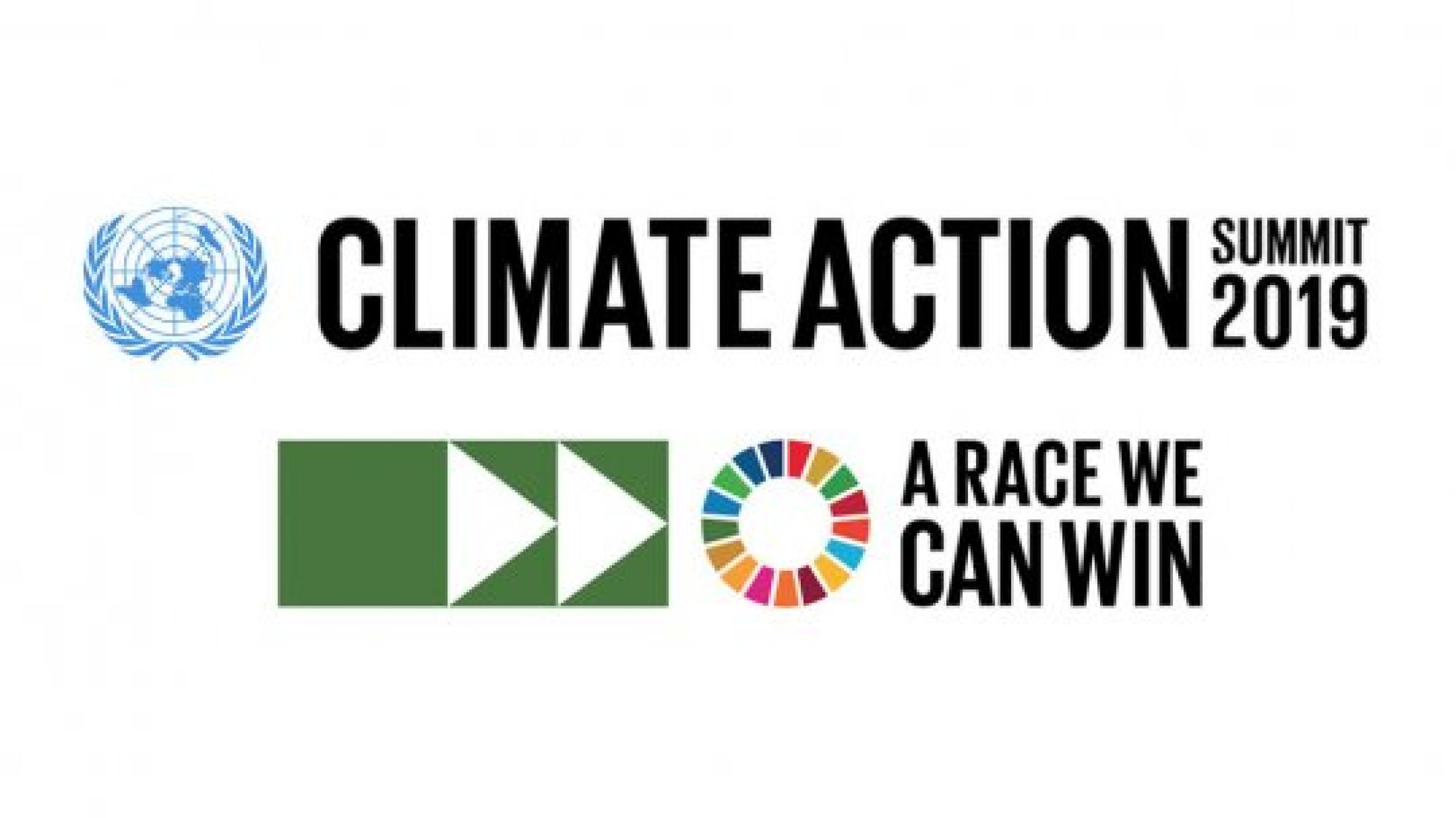 Climate Action Summit 2019 logo web