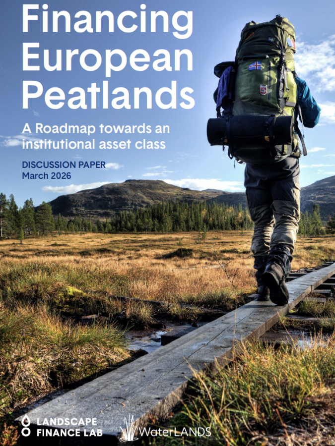 Financing European Peatlands: A Roadmap towards an institutional asset class
